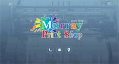 Desktop Screenshot of murrayprintshop.com
